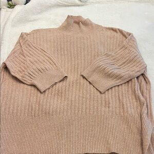 Loft mock neck sweater